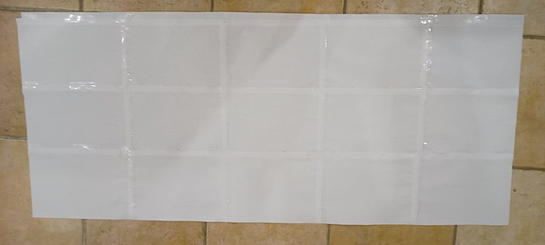 Verso Panorama Poudlard réalisé