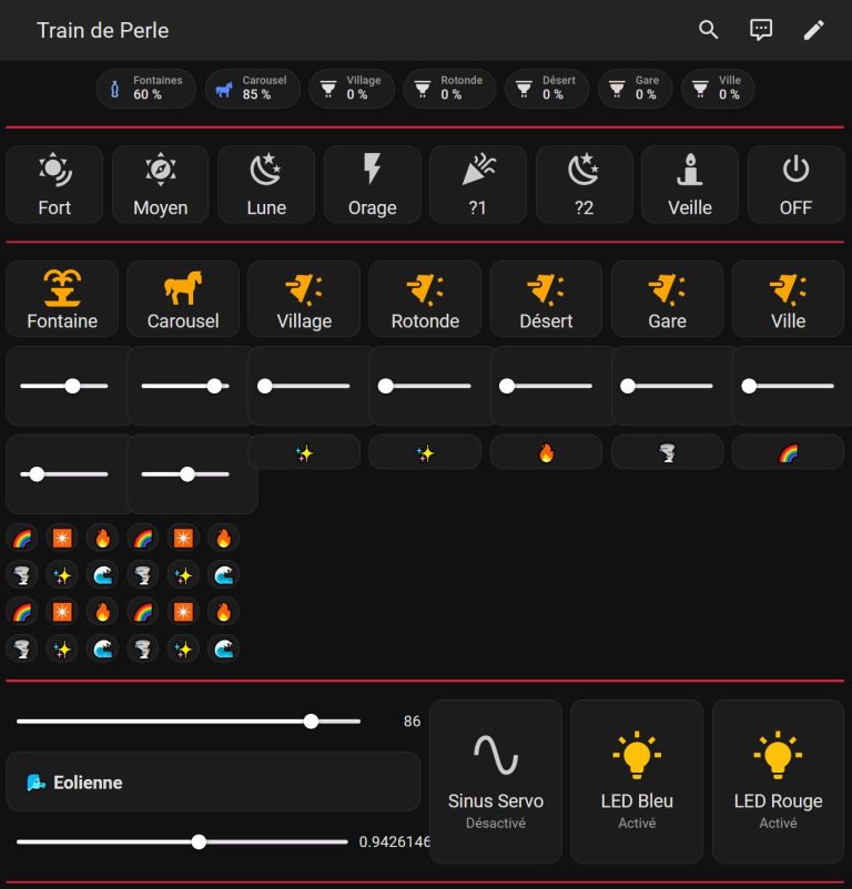 Supervision éclairages & sons