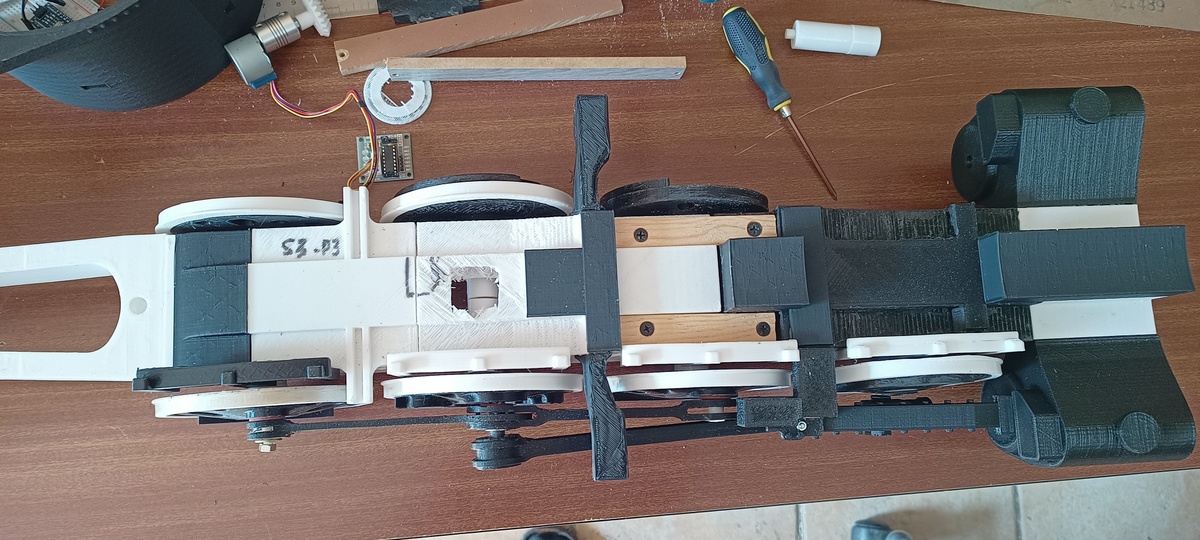 Partie arrière Locomotive Big Boy