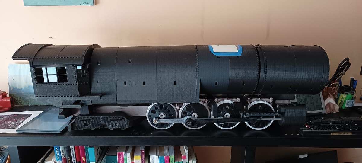 Partie arrière Locomotive Big Boy