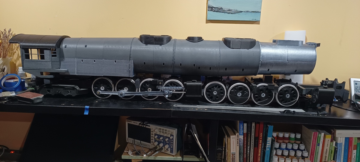 Vue générale décembre 2024 Locomotive Big Boy