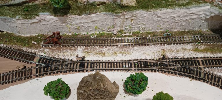 2 aiguillages vue de dessus