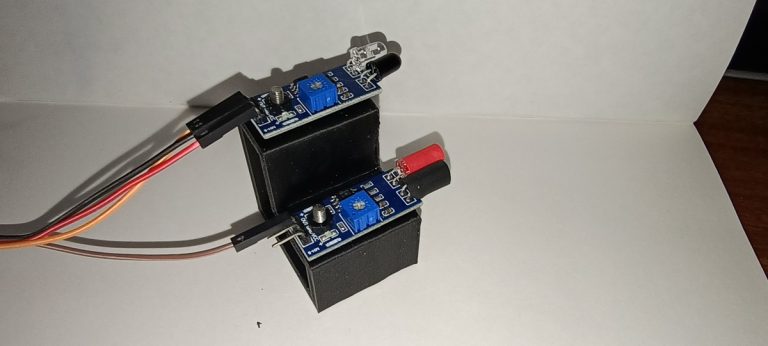 Support capteurs IR Position zéro