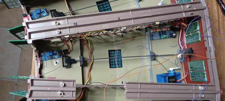 Rotonde vue sur une voie