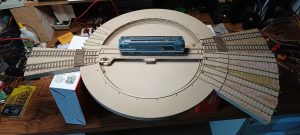 Pont tournant motorisé avec automatismes