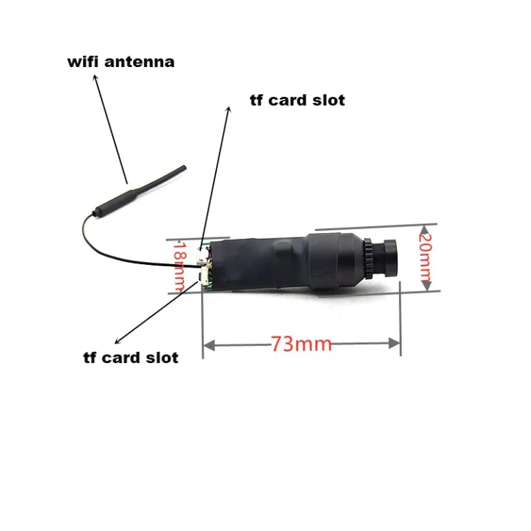 Module de caméra IP DIY Mini Module Wifi Petit V380 V380pro 1080P