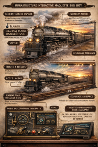 Poste de Pilotage Locomotive BIG BOY