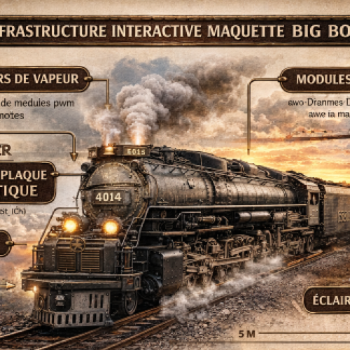 Poste de Pilotage Locomotive BIG BOY